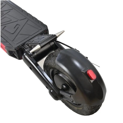 800w Klapp-Elektro-Scooter mit 6-8h Ladezeit in schwarzer Farbe
