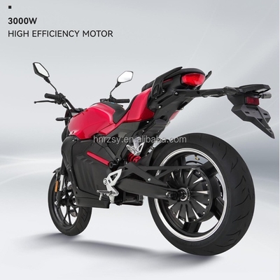 72V45Ah Lithiumbatterie Elektromotorrad mit Hochgeschwindigkeitsmotor 3000W und 2 Personen Kapazität