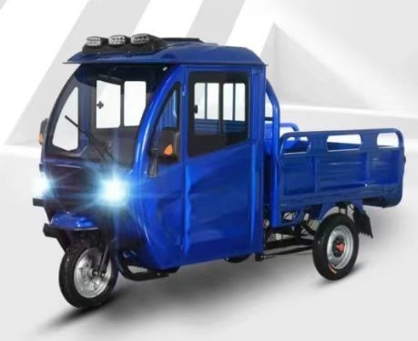 Geräumiges elektrisches Dreirad mit 1000 Watt für bequemen und komfortablen Personenverkehr