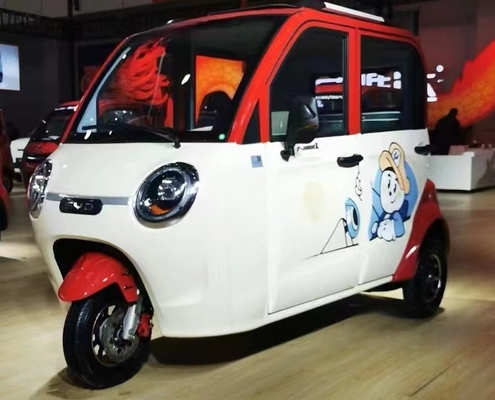 Elektrisches Dreirad-Motorrad mit geschlossener Karosserie und 60V Spannung mit Lithiumbatterie