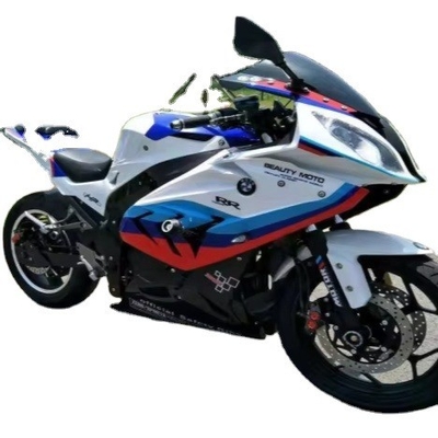2024 Elektrische 2-Rad-Rennmotorrad Max. Geschwindigkeit 72V Spannung 3000w Hochleistungs-Elektrofahrrad Erwachsene Walking Scooter