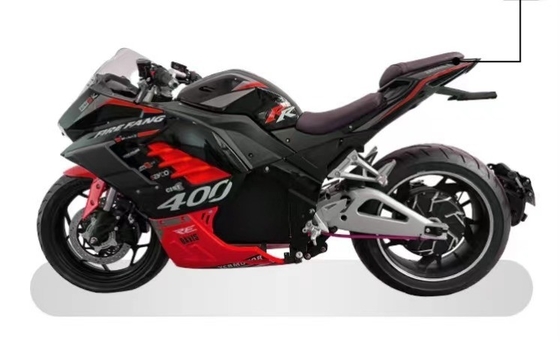 2024 Elektrische 2-Rad-Rennmotorrad Max. Geschwindigkeit 72V Spannung 3000w Hochleistungs-Elektrofahrrad Erwachsene Walking Scooter