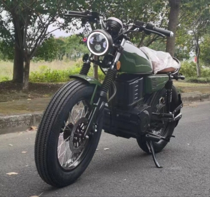 2024 Elektrische 2-Rad-Rennmotorrad Max. Geschwindigkeit 72V Spannung 3000w Hochleistungs-Elektrofahrrad Erwachsene Walking Scooter