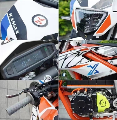 Erleben Sie den Nervenkitzel des Off-Road-Rennens mit unserem elektrischen Motorrad.