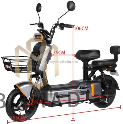 Erwachsene Elektro-Motorrad mit 20AH Down Tube Batterie 48v 350w National Standard Electric Scooter