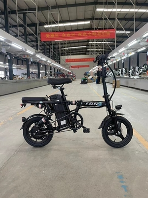 Stahlrahmen Hinterhub Motor Elektrofahrrad Kleine Klappkette Verriegelt und sehr gefragt