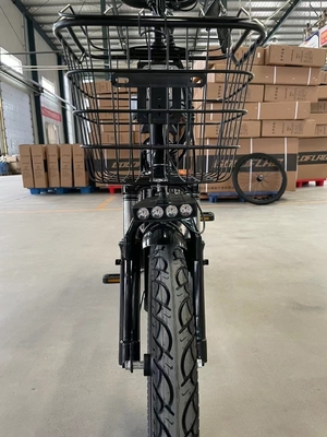 Stahlrahmen 18 Geschwindigkeiten Elektrisch Automatisches Fahren 48 V Erwachsener Freizeit Fahrrad Zwei-Rad-Elektromotor