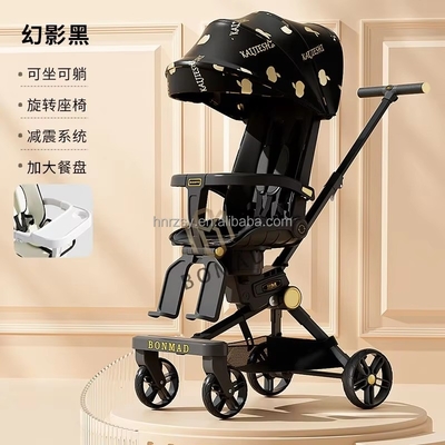 Kohlenstoffstahlrahmen Hochlandschaft Babykutsche für Minibike/Pocketbikes 3 in 1 Kinderwagen