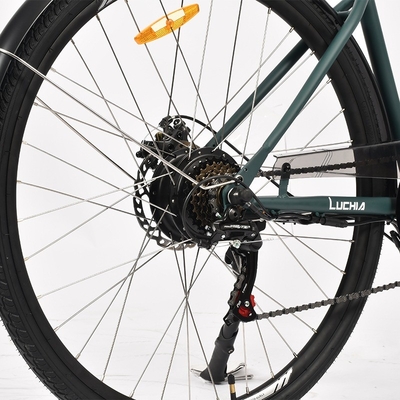 Kraftvolles Elektro-Stadtfahrrad mit 350w Motor und 48v 15ah Batterie