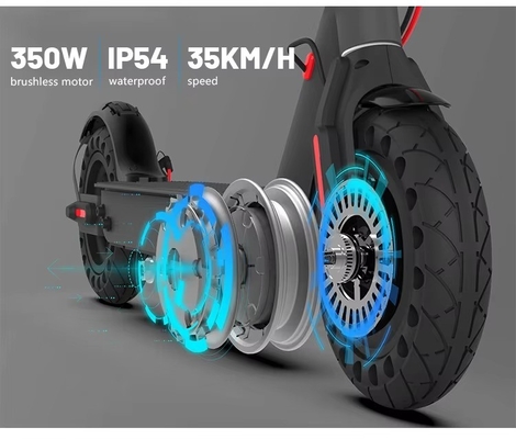 Klappbare tragbare Elektroroller Smart Sensor Zwei-Rad-Erwachsener-Scooter mit Geschwindigkeit und maximale Geschwindigkeit 31-40km/h