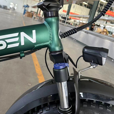 36V elektrische Klappfahrradkettenverschluss Elektroauto mit Design und Reifenbreite 26*2.6