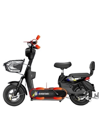 Geschwindigkeit 2024 Elektrofahrrad Weißer Aluminiumrahmen mit Display und maximale Geschwindigkeit 30-50 km/h