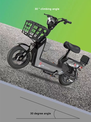 Geschwindigkeit 2024 Elektrofahrrad Weißer Aluminiumrahmen mit Display und maximale Geschwindigkeit 30-50 km/h