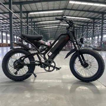48-Volt-Elektro-Fahrrad mit zentraler Motorenintegration mit 9-Gang-Rahmen aus Aluminiumlegierung und 9-Gang-Lithiumbatterie