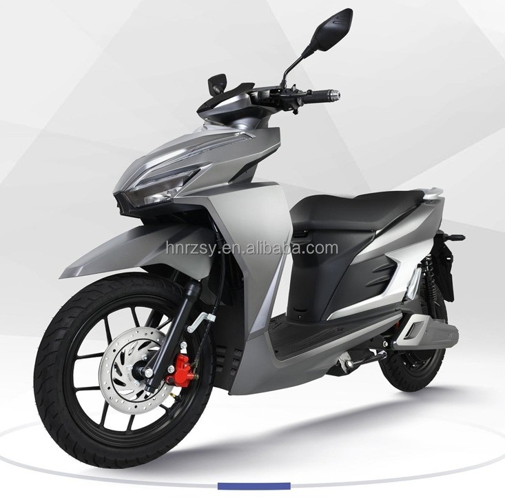 Hochgeschwindigkeit 72v 2000w Elektromotorrad 2 Personen Elektromoped Roller mit Größe 1958*470*1113mm und Geschwindigkeit 60km/h