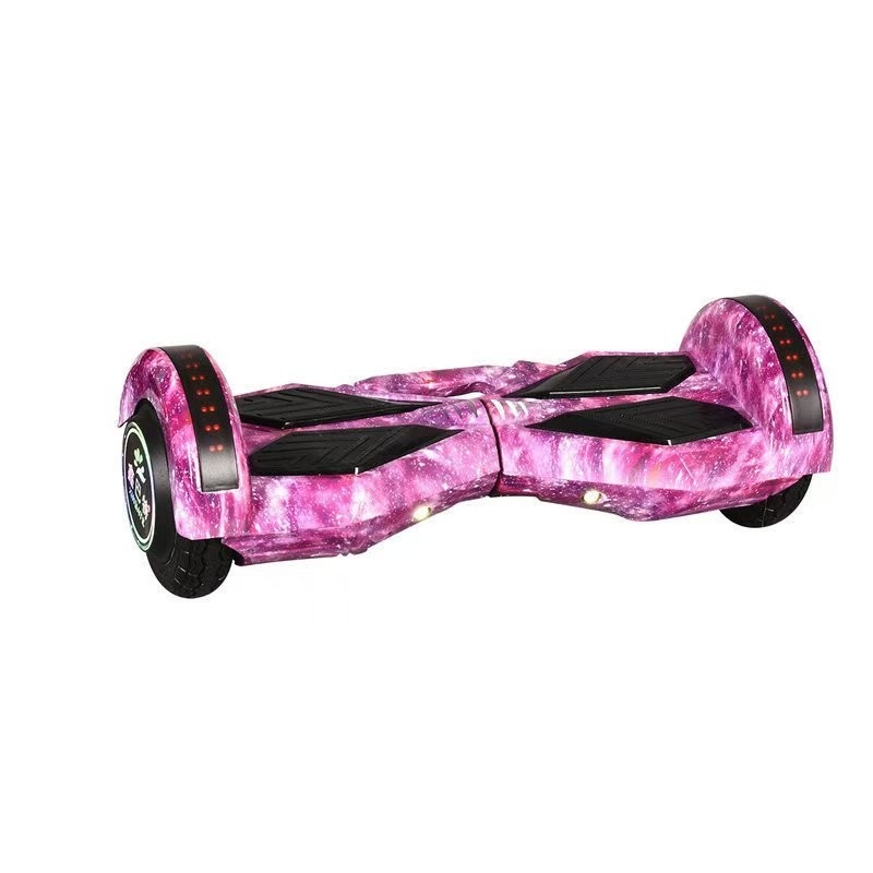 ABS PC Aluminiumlegierung 10 Poleg Batterie 36v 20 Km H Max Load 150kg Zwei-Rad-Elektro-Hoverboard mit abnehmbarer Batterie