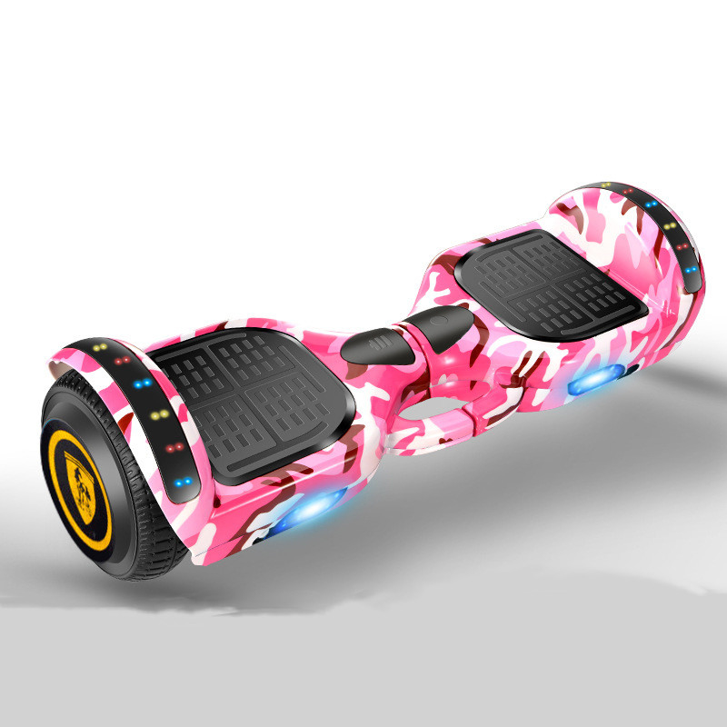 Unisex Elektroroller 9 Zoll 8 Räder Lamborghini Hoverboard mit mobiler App-Steuerung Reichweite pro Ladung 5-10 km