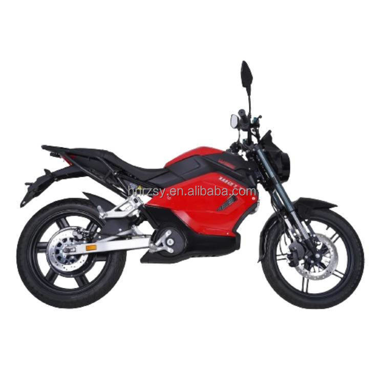 72v 3000w Elektromotorrad 2 Personen Elektromoped Roller mit hoher Geschwindigkeit von 80km/h und 17 Zoll Aluminiumrad Hub