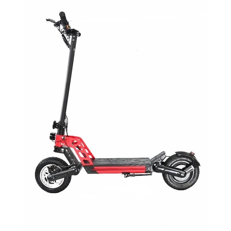 800w Klapp-Elektro-Scooter mit 6-8h Ladezeit in schwarzer Farbe