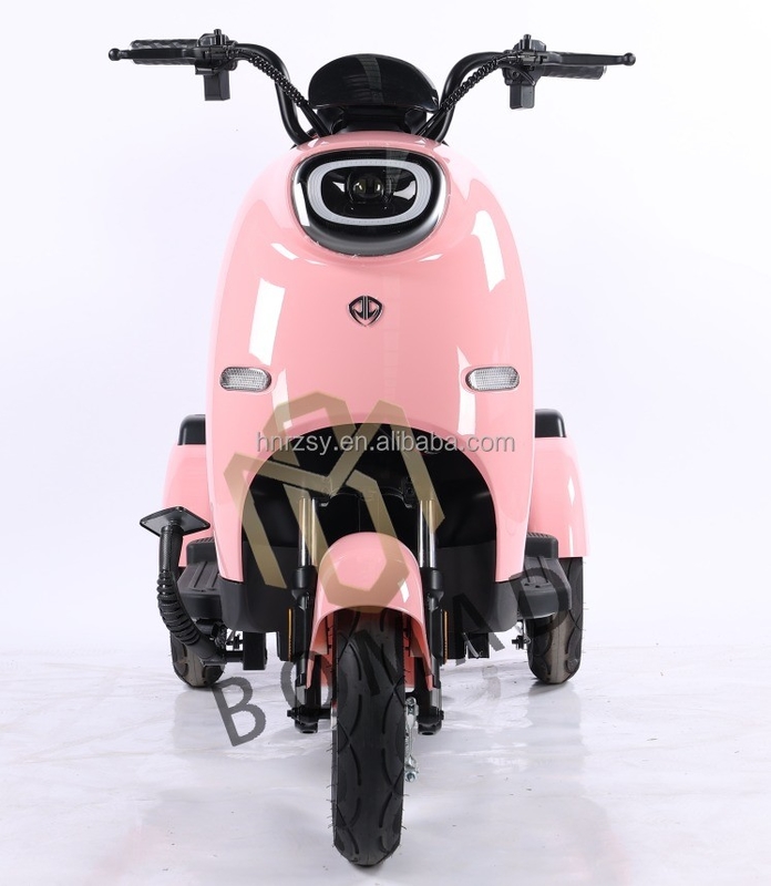 2024 Elektro-Dreifahrrad Motorrad Fahrrad Dreirad Elektro-Dreifahrrad Drei-Rad mit offenem Körper Typ Gradfähigkeit 10-15°