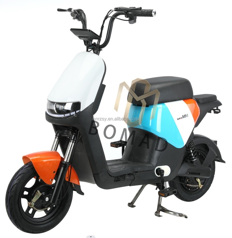 Stahlrahmen Elektromotorrad 48v 350w National Standard Elektroroller mit Down Tube Batterie
