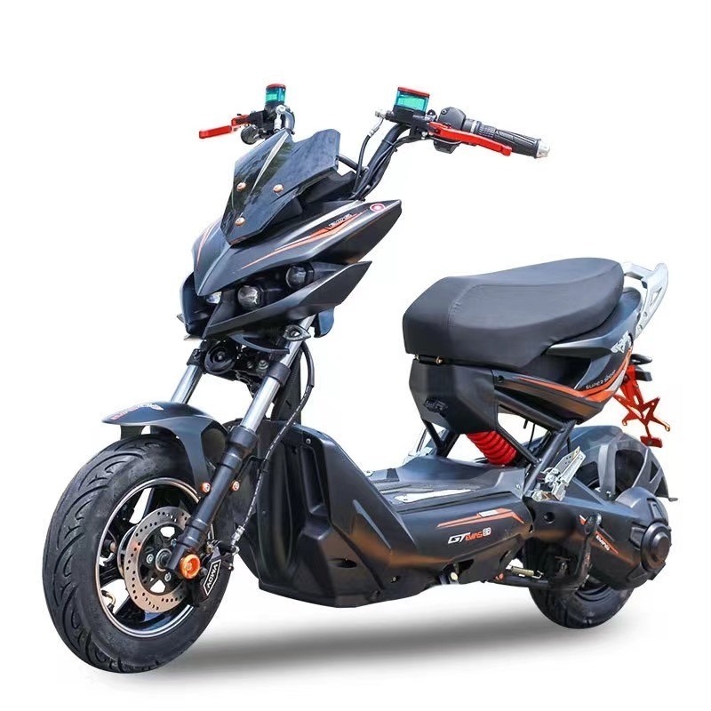 2024 Max. Geschwindigkeit 40 60km/h Touren-Motorräder Zweirad Elektromotorrad Pedal Elektroscooter Passagier Elektroauto