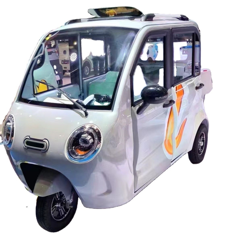 800W Motor Elektromotorrad Dreirad für Erwachsene 3 Räder 3,75-15 Reifengröße Vordertrommel Hintertrommel Bremssystem