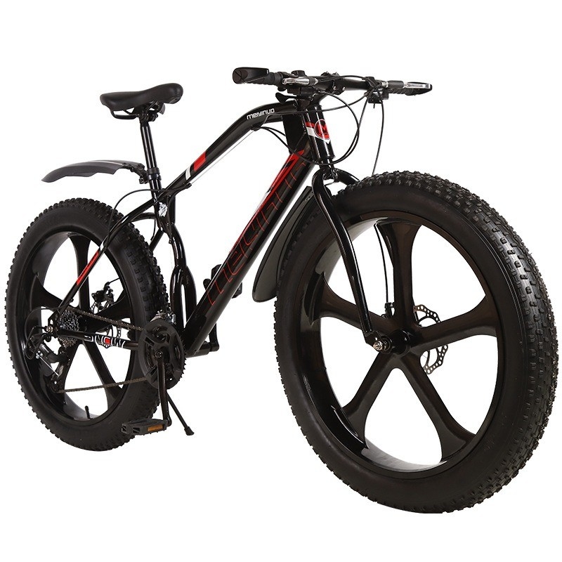2024 Mountainbike Big Tire Elektrofahrrad mit 11 Ah Batteriekapazität und Rückradscheibenbremse