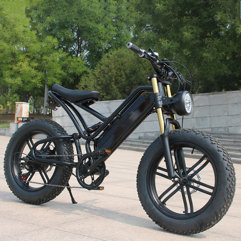 48v 750w 1000w Elektro-Fullsuspension-Ebike E-Bike Hybrid-Elektro-Dirt Mountainbike mit maximaler Geschwindigkeit 30-50Km/h
